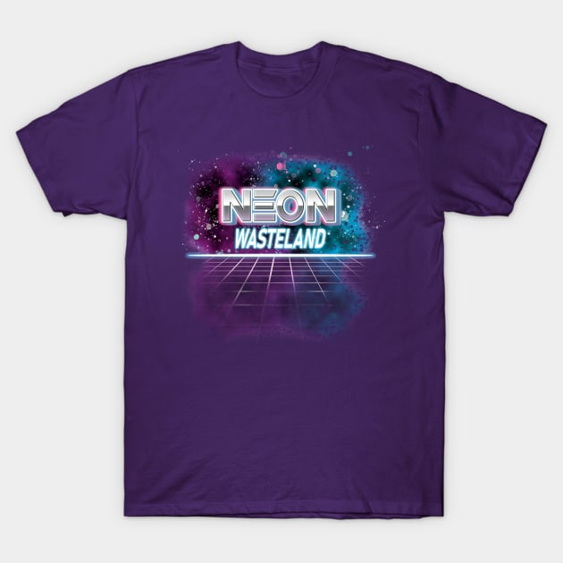 Neon Wasteland T-Shirt by Melmacian Santa